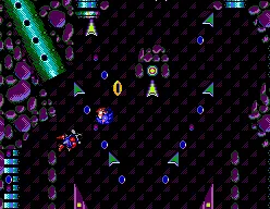 Backdrop artwork for Sonic the Hedgehog Spinball