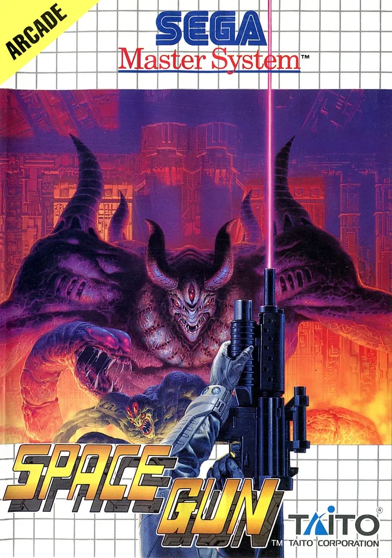 Space Gun box art
