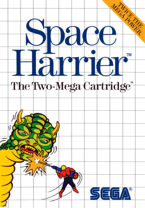 Space Harrier box art