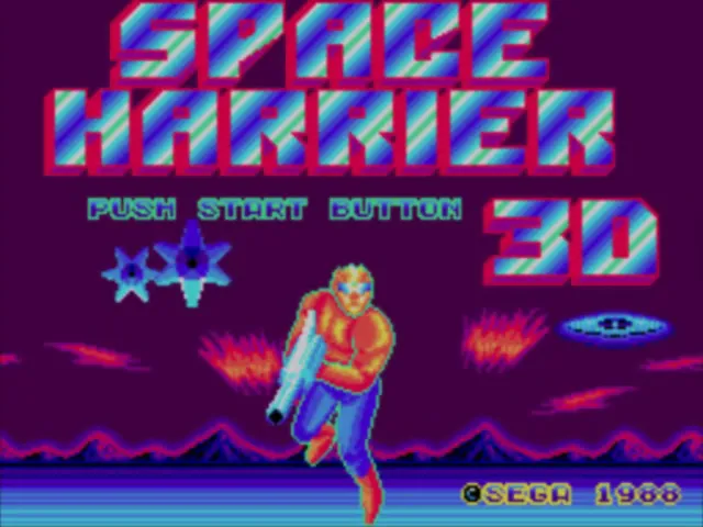 Space Harrier 3-D screenshot
