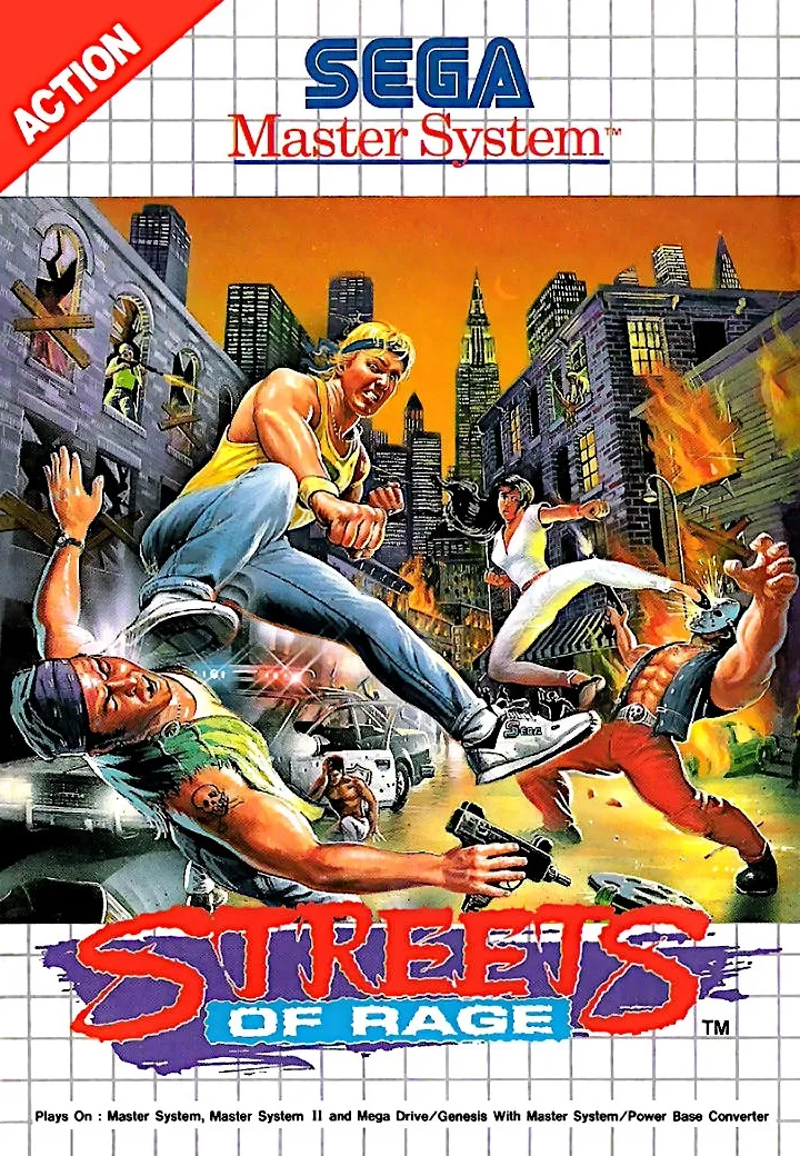 Streets of Rage box art