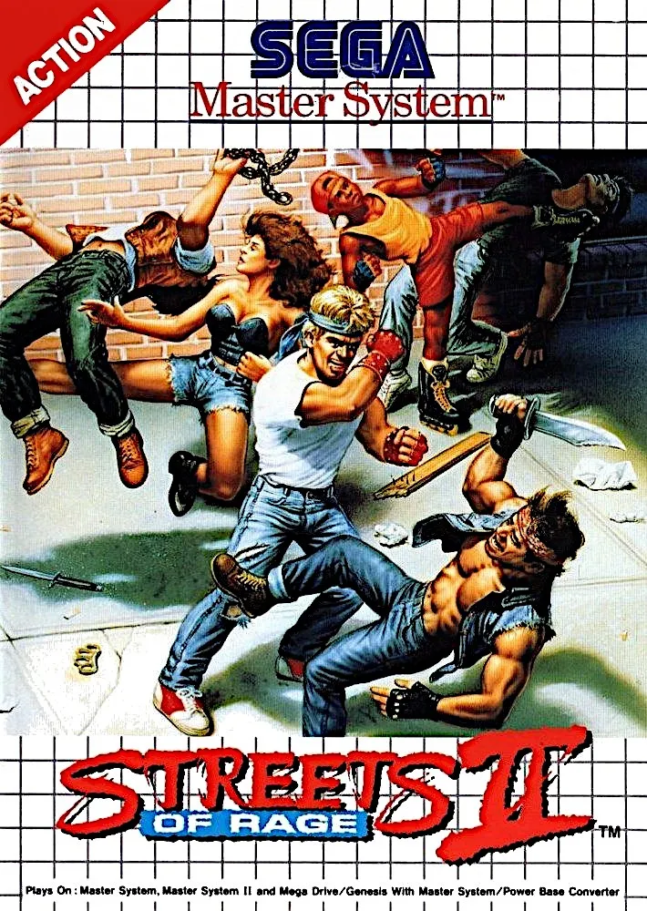 Streets of Rage II box art