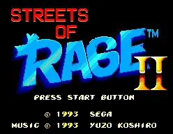 Streets of Rage II screenshot