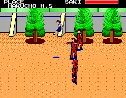 Backdrop artwork for Sukeban Deka II: Shoujo Tekkamen Densetsu