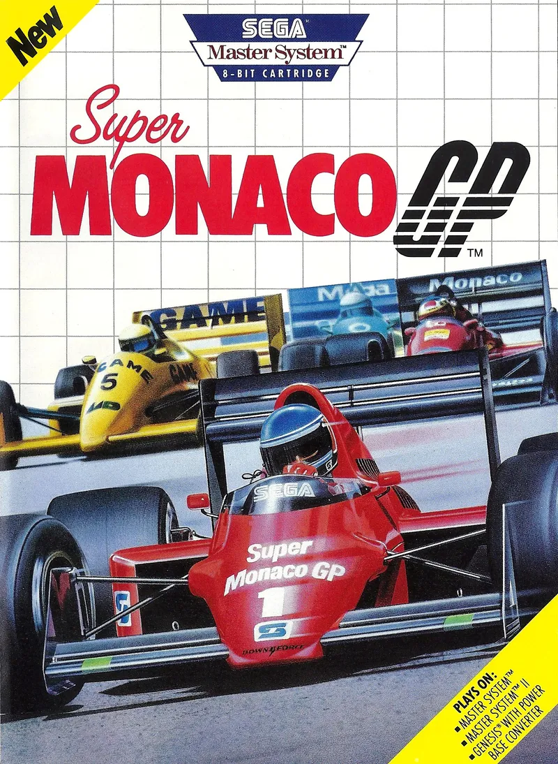 Super Monaco GP box art