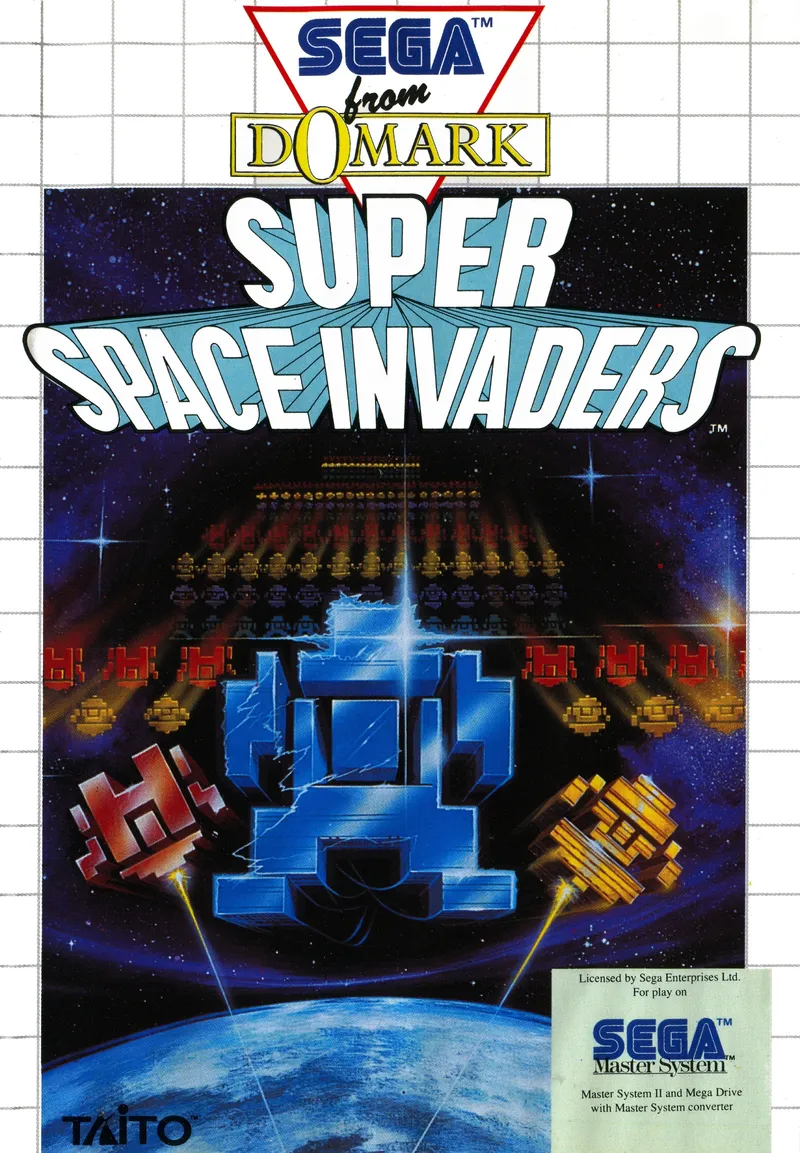 Super Space Invaders box art