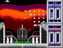 Backdrop artwork for Super Space Invaders
