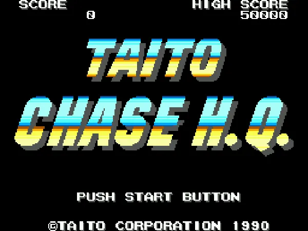 Taito Chase H.Q. screenshot