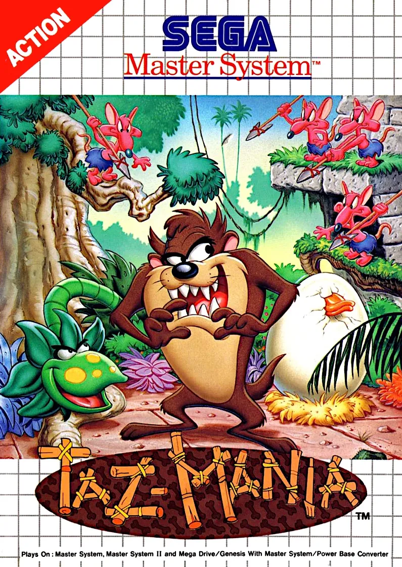 Taz-Mania box art