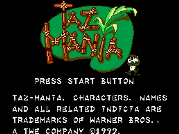 Taz-Mania screenshot