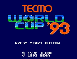Tecmo World Cup '93 screenshot