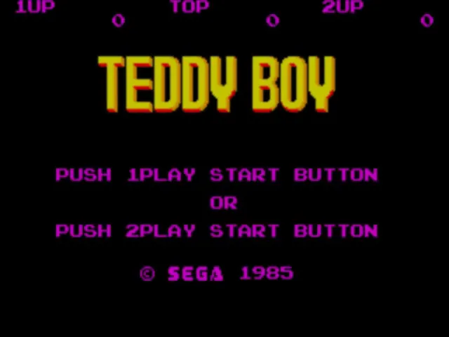 Teddy Boy screenshot