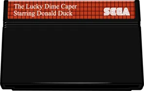 The Lucky Dime Caper starring Donald Duck cart