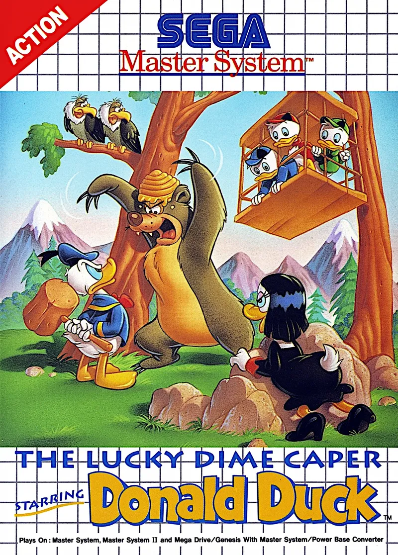 The Lucky Dime Caper starring Donald Duck box art