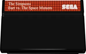 The Simpsons: Bart vs. the Space Mutants cart