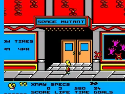 The Simpsons: Bart vs. the Space Mutants screenshot