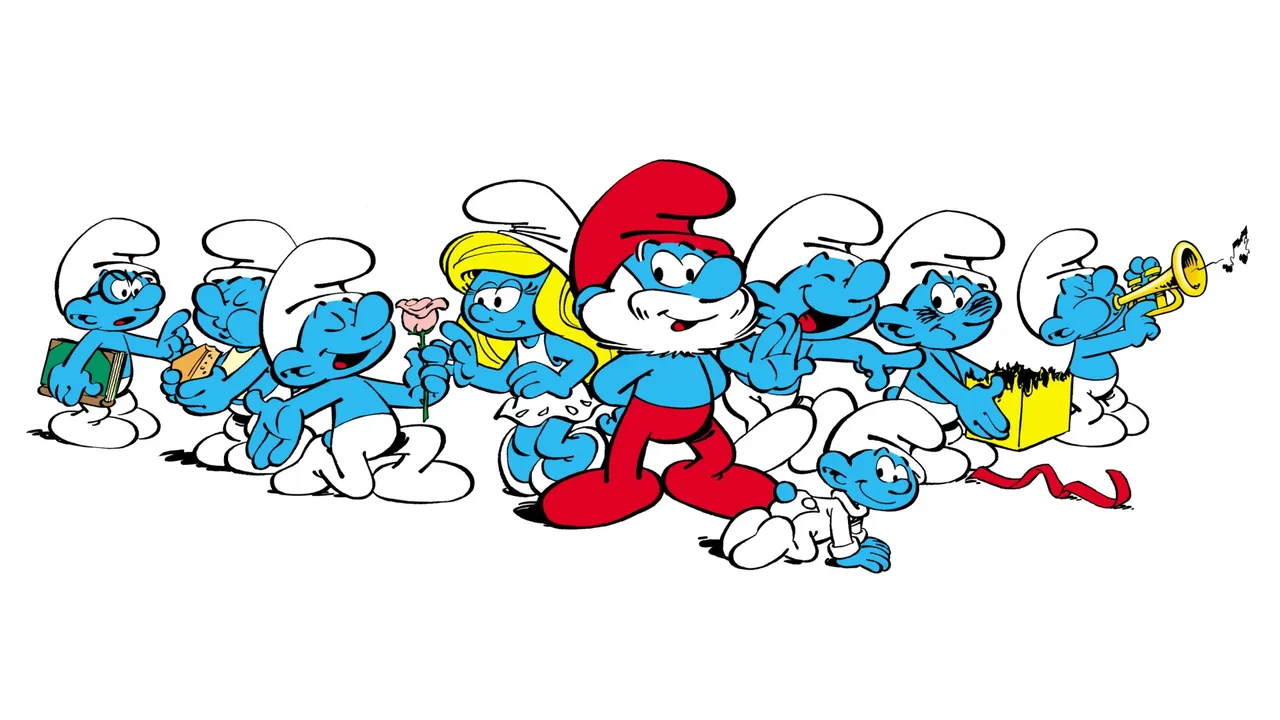 Backdrop artwork for The Smurfs