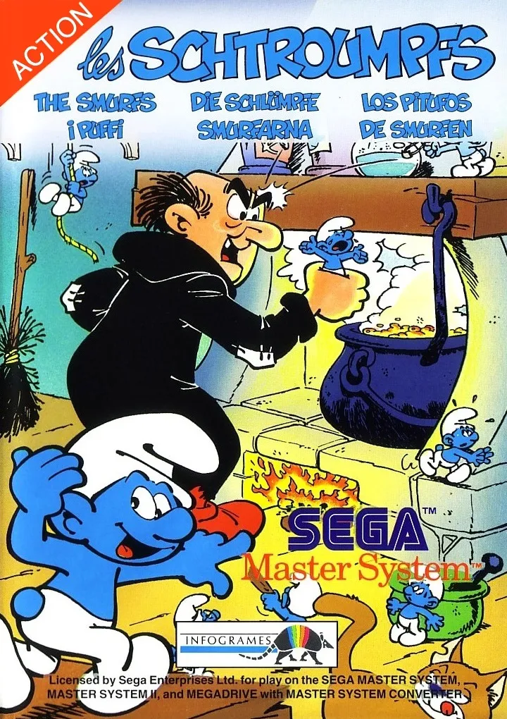 The Smurfs box art