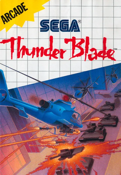 Thunder Blade box art