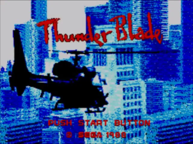 Thunder Blade screenshot