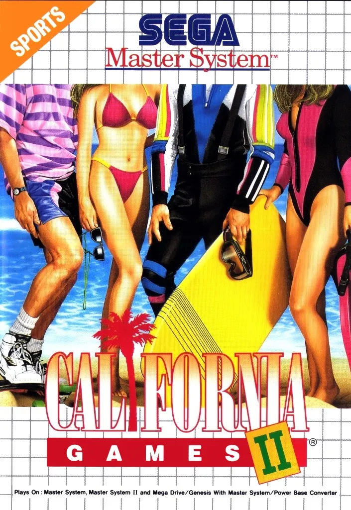 California Games II box art