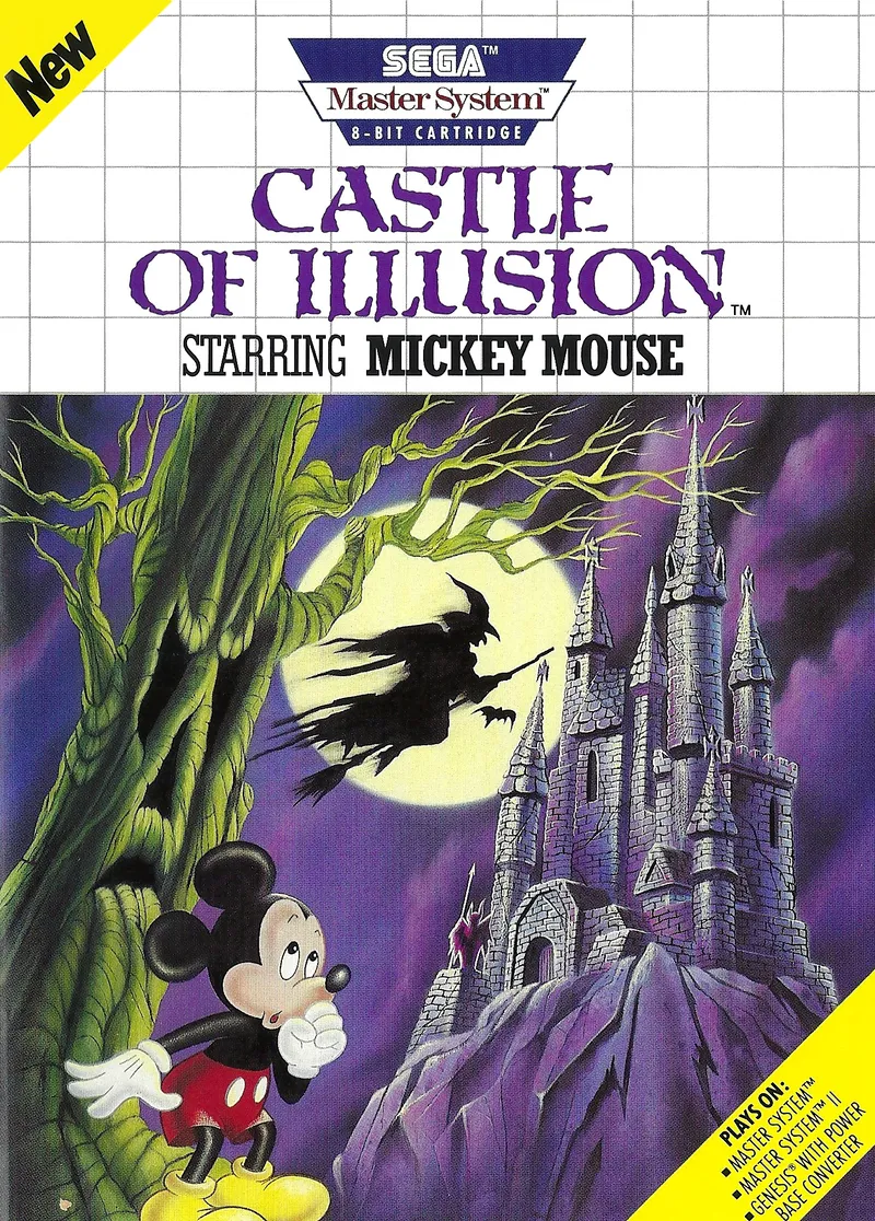 Castle of Illusion Starring Mickey Mouse box art