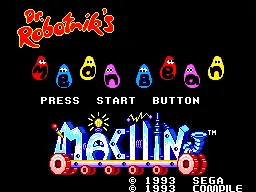Dr. Robotnik's Mean Bean Machine screenshot