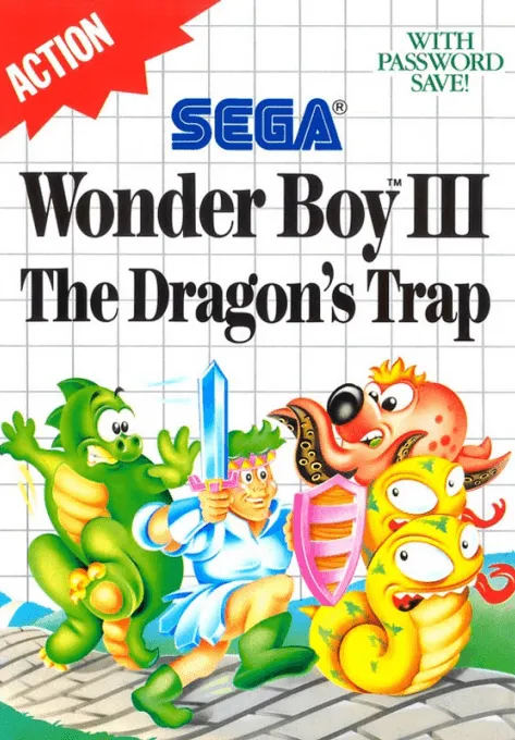 Wonder Boy III: The Dragon's Trap box art