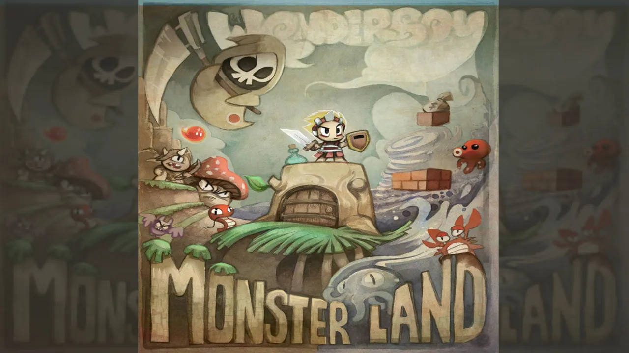 Backdrop artwork for Wonder Boy in Monster Land