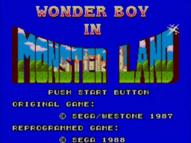 Wonder Boy in Monster Land screenshot