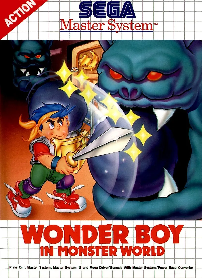 Wonder Boy in Monster World box art