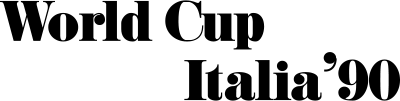 World Cup Italia '90 logo