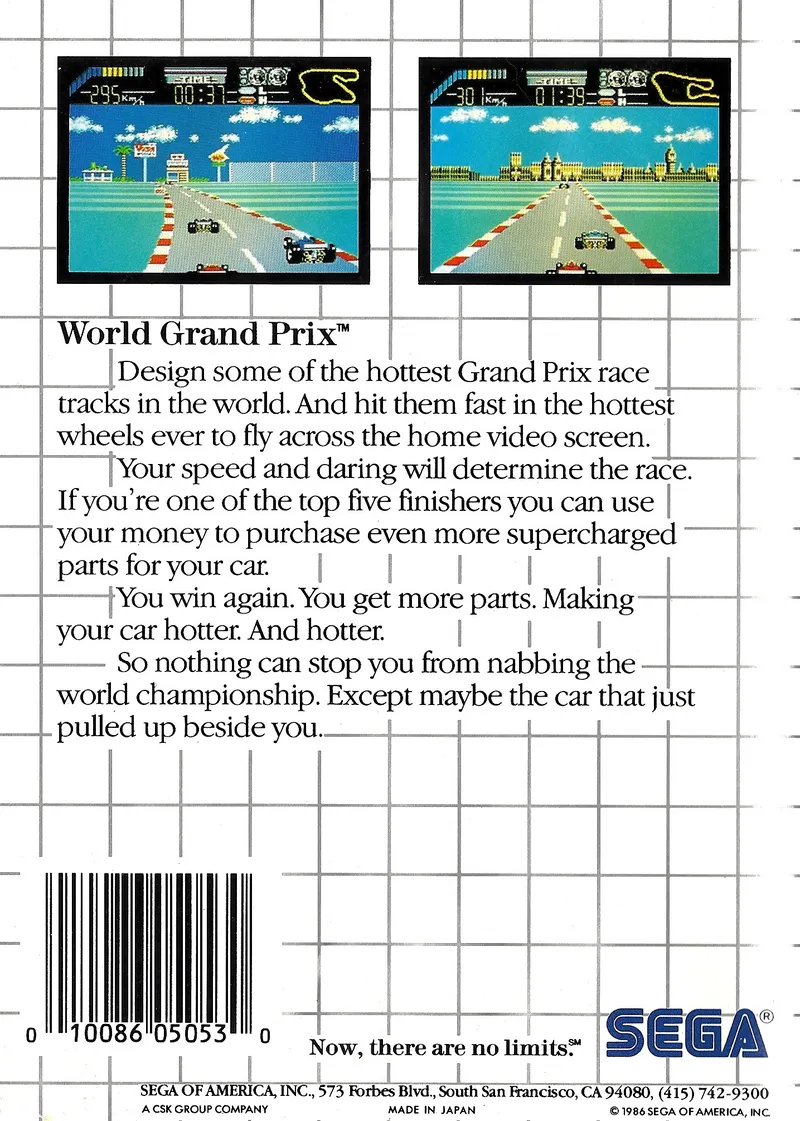 World Grand Prix box back