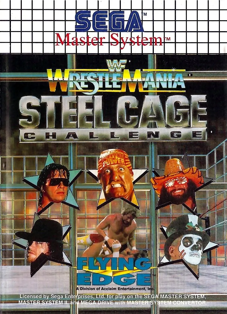 WWF Wrestlemania: Steel Cage Challenge box art