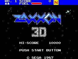Zaxxon 3-D screenshot