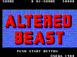 Altered Beast screenshot