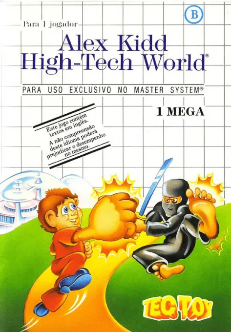 Alex Kidd: High-Tech World box art