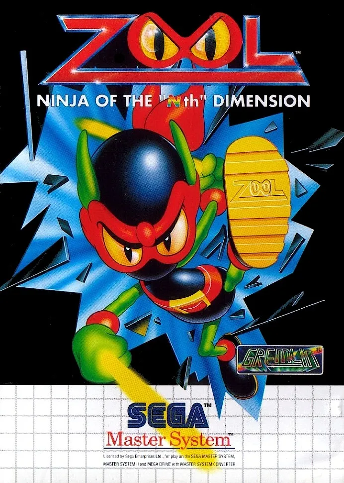 Zool: Ninja of the 'Nth' Dimension box art