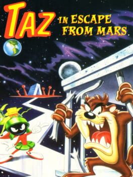 Taz in Escape from Mars cover