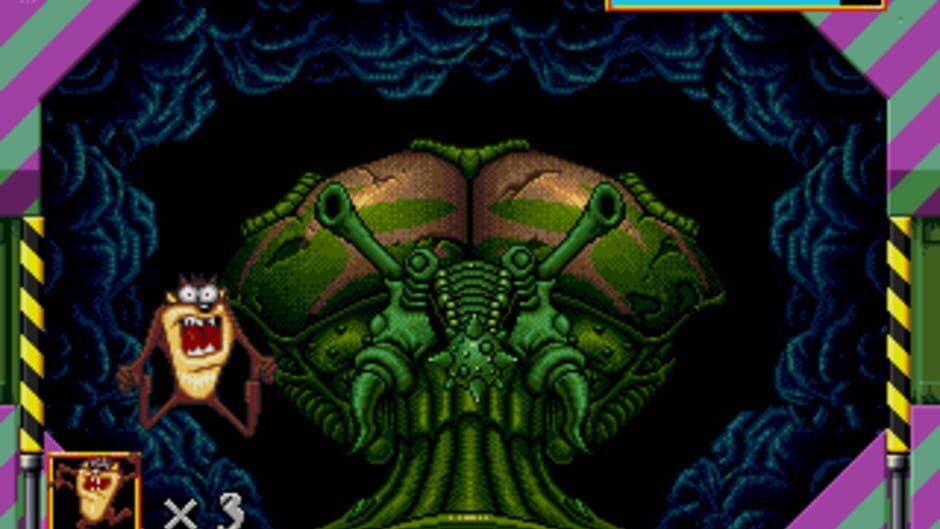 Backdrop artwork for Taz in Escape from Mars