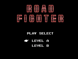 Road Fighter title screen