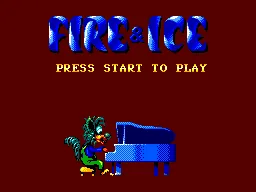 Fire & Ice title screen