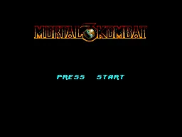 Mortal Kombat 3 title screen