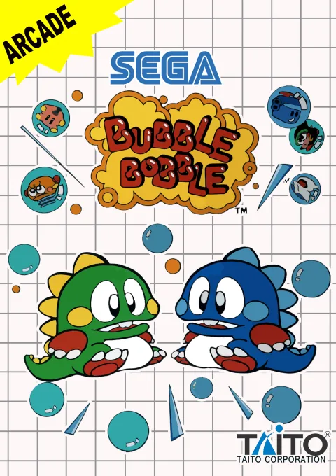 Backdrop artwork for Bobble Bobble