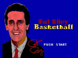 Pat Riley Basketball title screen
