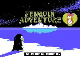 Penguin Adventure title screen