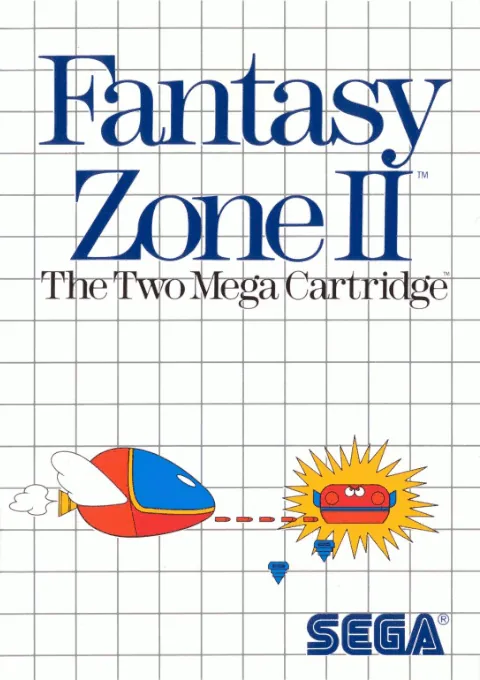 Backdrop artwork for Fantasy Zone II