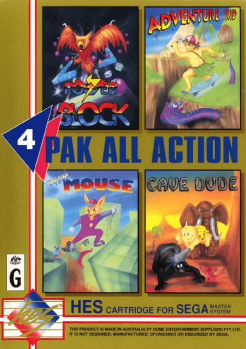 Backdrop artwork for 4 PAK All Action