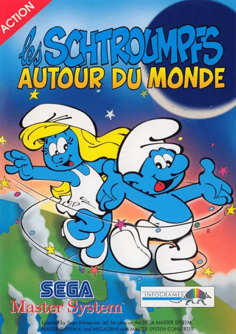Backdrop artwork for Schtroumpfs Autour du Monde, Les