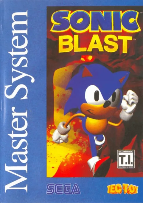 Backdrop artwork for Sonic Blast